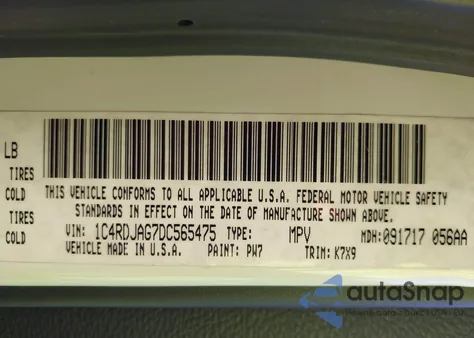 1C4RDJAG7DC565475